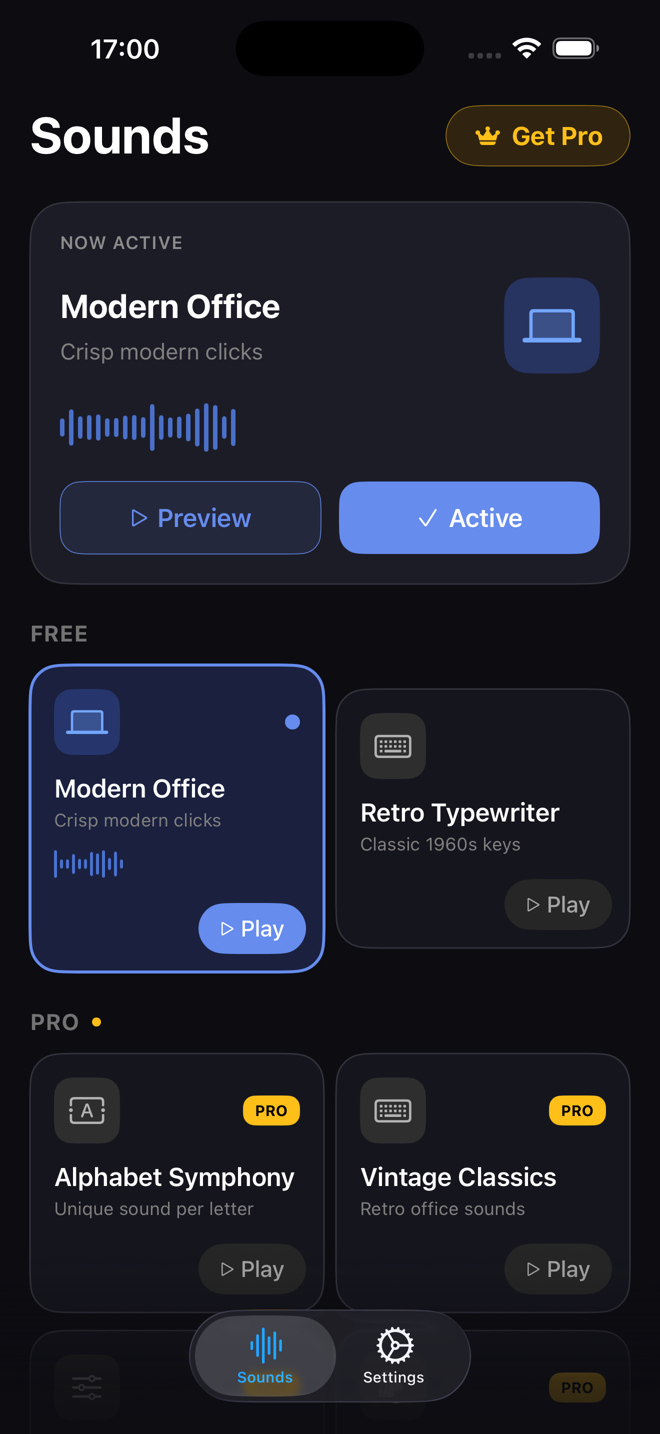 SonicKeys App Screenshot